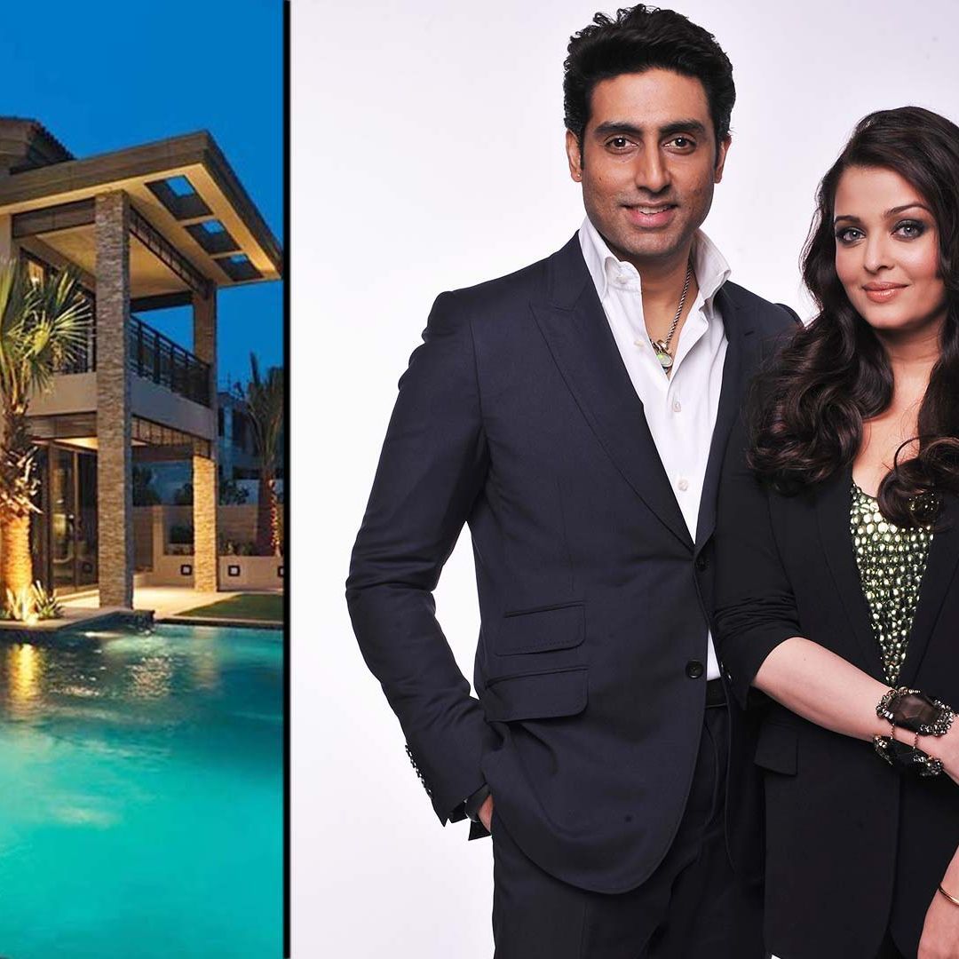 Inside Abhishek Bachchan and Aishwarya Rai Bachchan’s ultra-luxurious Dubai home worth Rs 16 Crore: 17 photos that give a tour of the Bollywood couple’s palatial villa with a pool deck and a golf course