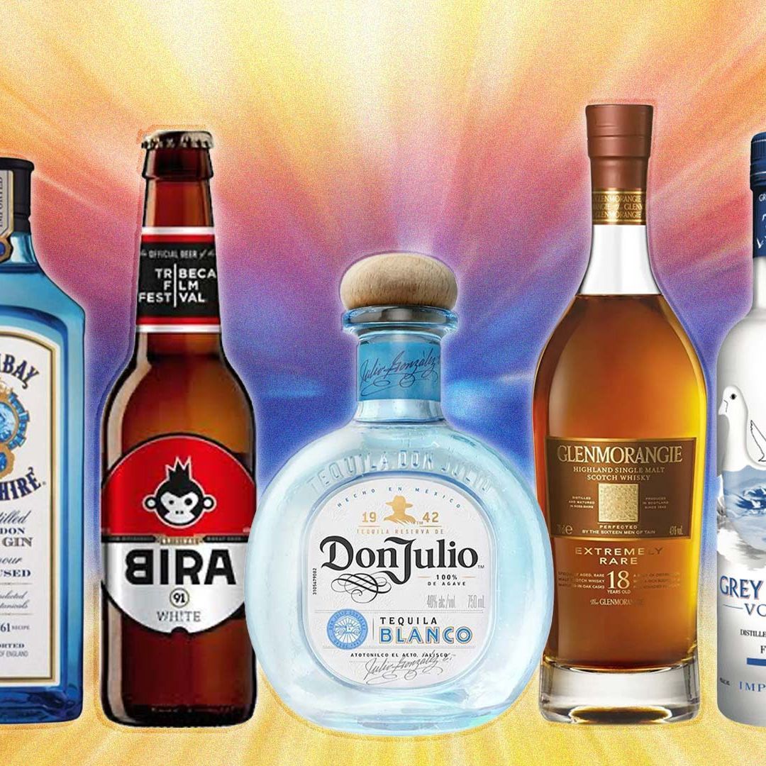 12 whisky, beer, vodka, gin, tequila and rum bottles between Rs 200 and Rs 20,000 to serve at your New Year’s Eve party