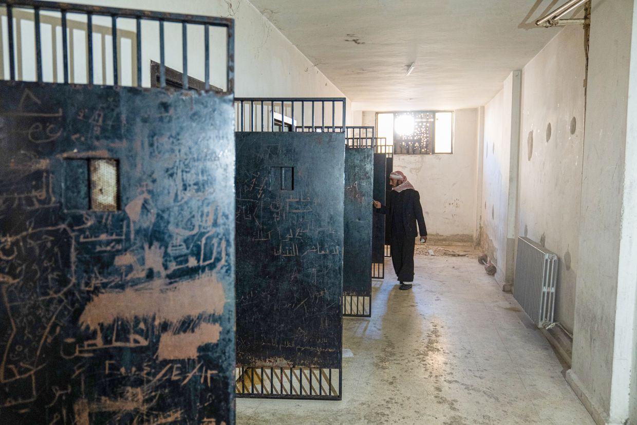  Sednaya Prison in Damascus, Syria on Dec. 10, 2024