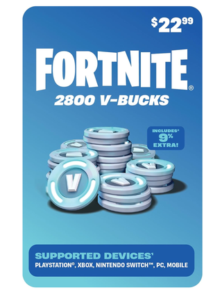 Fortnite Digital VBucks