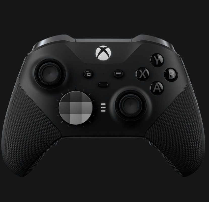 Front view of the Xbox Elite Wireless Controller Series 2