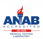 an image of an american flag with the name anab accredited in the usa