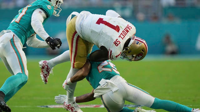 49ers Dolphins Football 