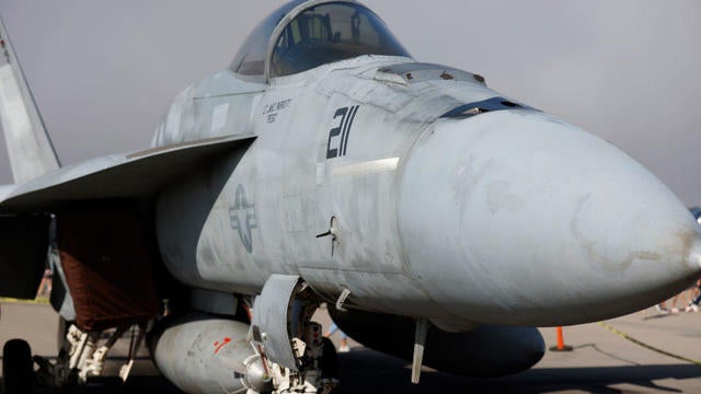 Navy F/A-18 At Miramar Airshow 