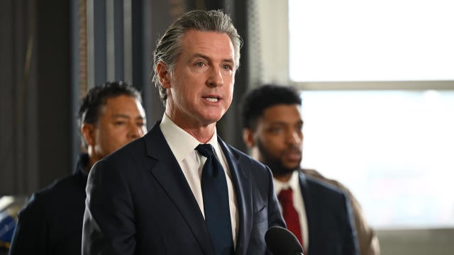 Press conference of California Governor Gavin Newsom 