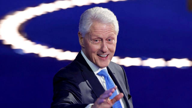 Former President Bill Clinton at the Democratic National Convention 