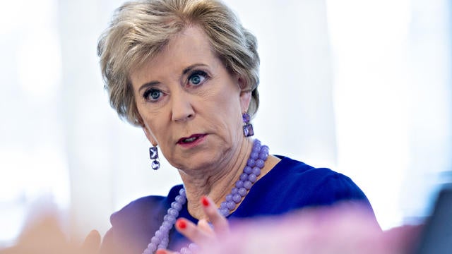 Former Small Business Administration Administrator Linda McMahon Interview 