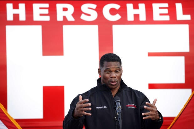 Herschel Walker Campaigns In Georgia 