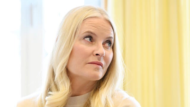 Crown Princess Mette-Marit Visits the Hospital Clowns at Ulleval Hospital 