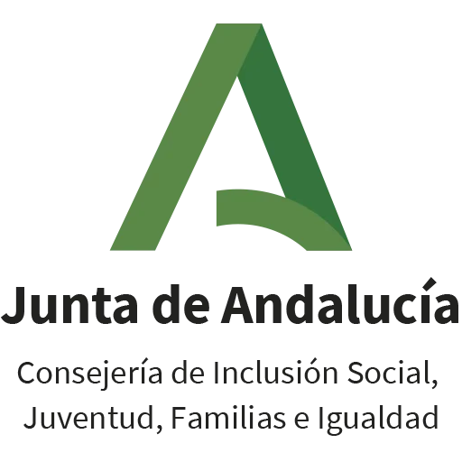 Logotipo Junta de Andalucía Consejería de Inclusión Social, Juventud, Familias e Igualdad