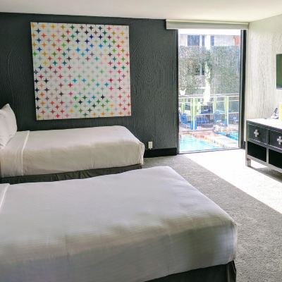 Deluxe 2 Queen Room W/Poolside View The Clarendon Hotel and Spa Promo Code