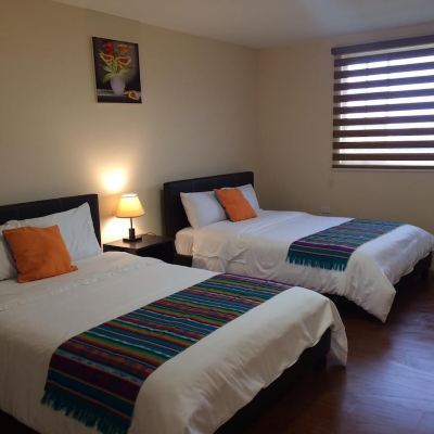 Standard Triple Room, 2 Double Beds, Non Smoking Las Hortencias Casa de Huéspedes Promo Code