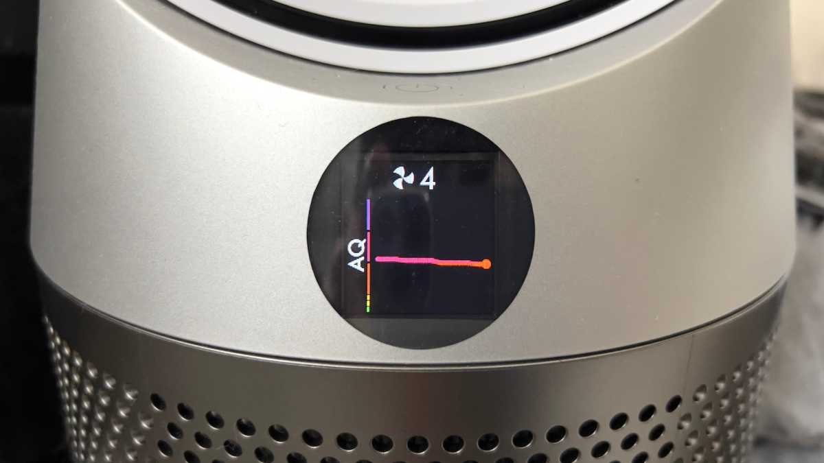 Dyson Purifier Cool Autoreact display