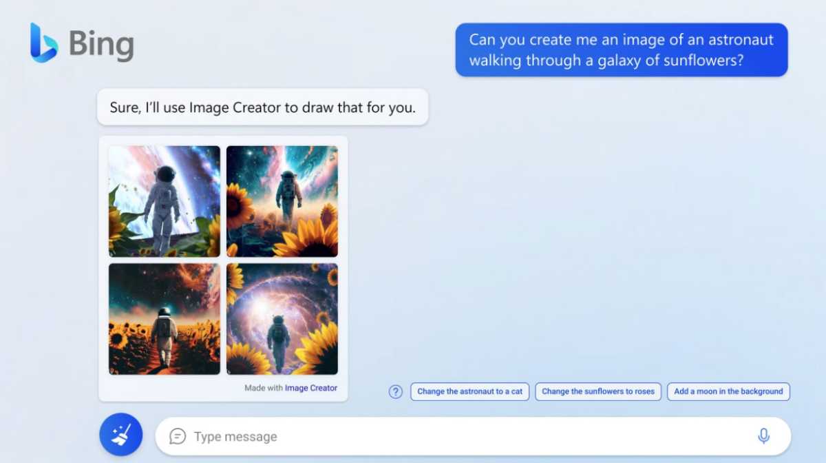 Bing Image Creator Bing CHat