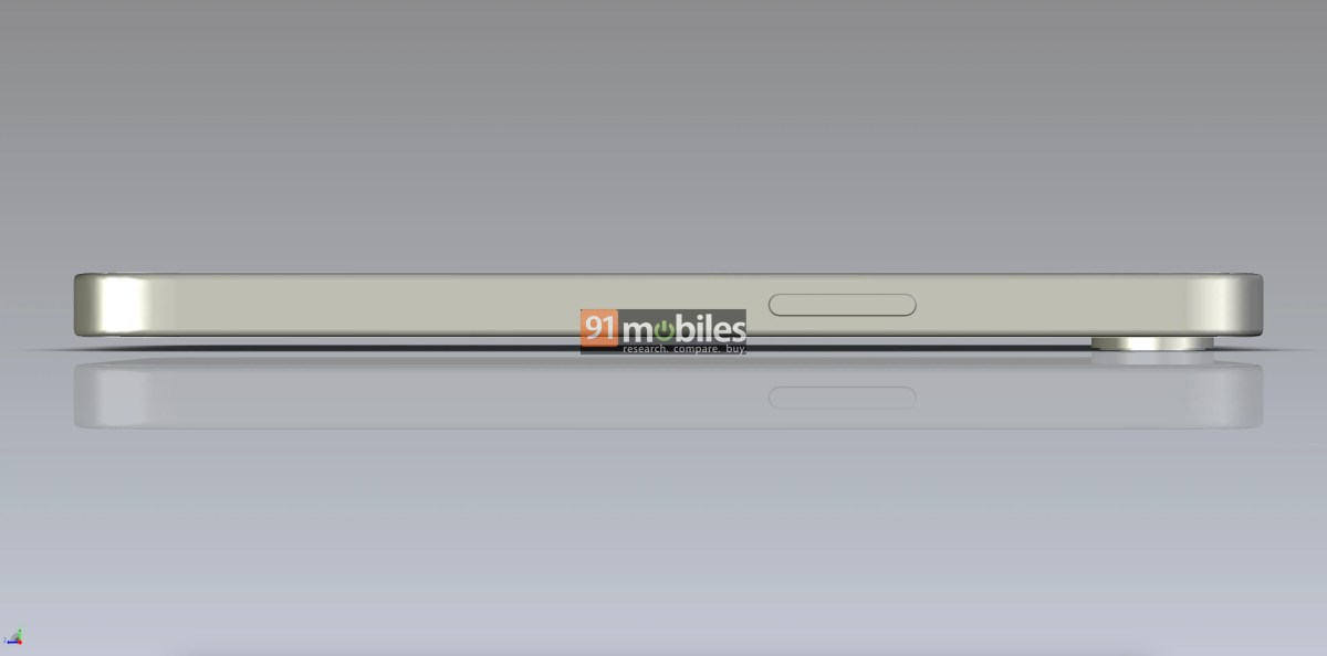 iPhone SE 4's CAD render