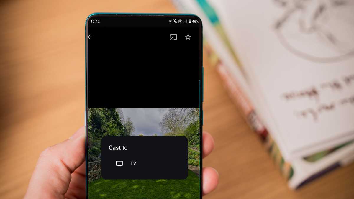 Cast Google Photos app to TV