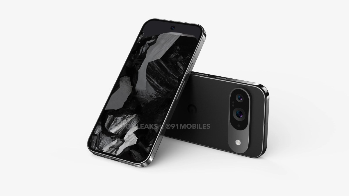 The Pixel 9 render