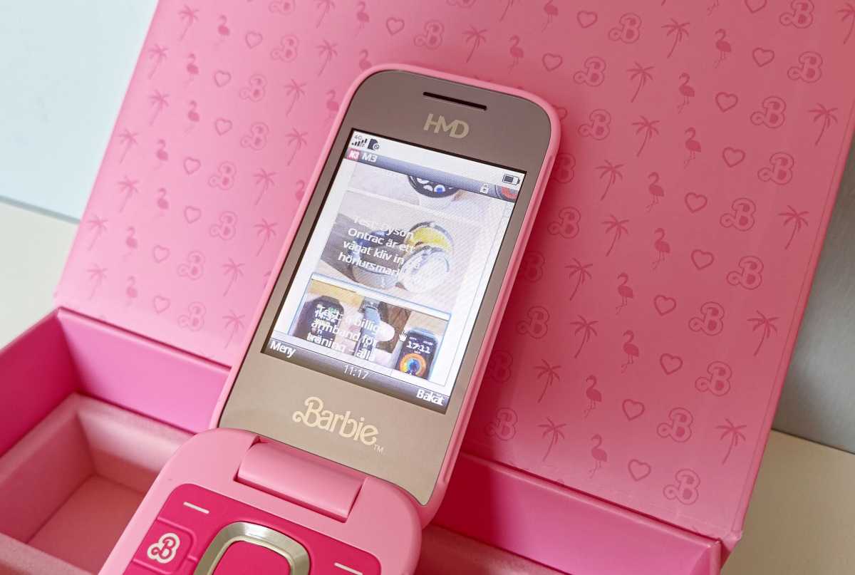 HMD Barbie webbläsare