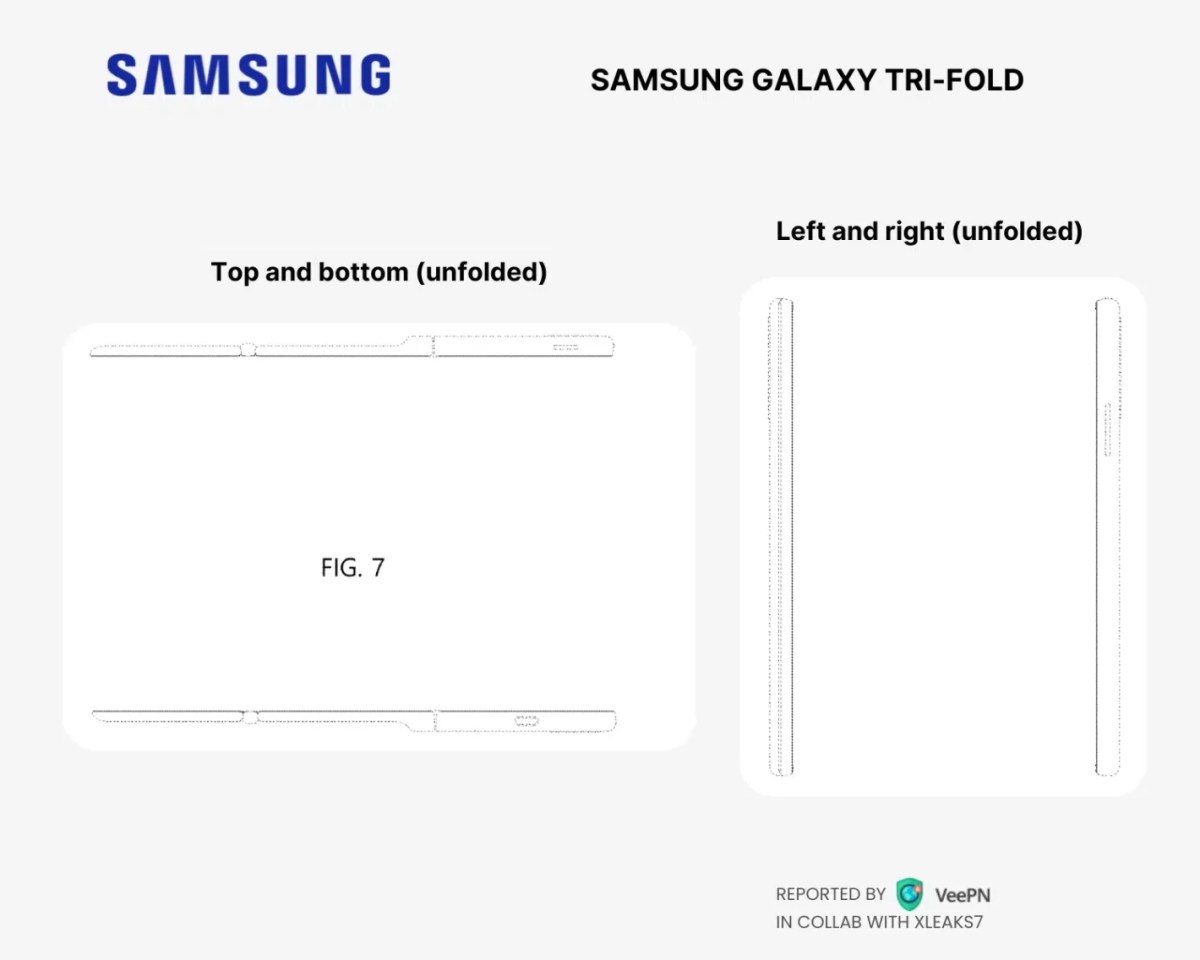 Samsung galaxy tri fold rollable patent 2 1420x1136