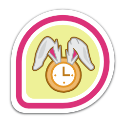 White Rabbit - Fedora Badges