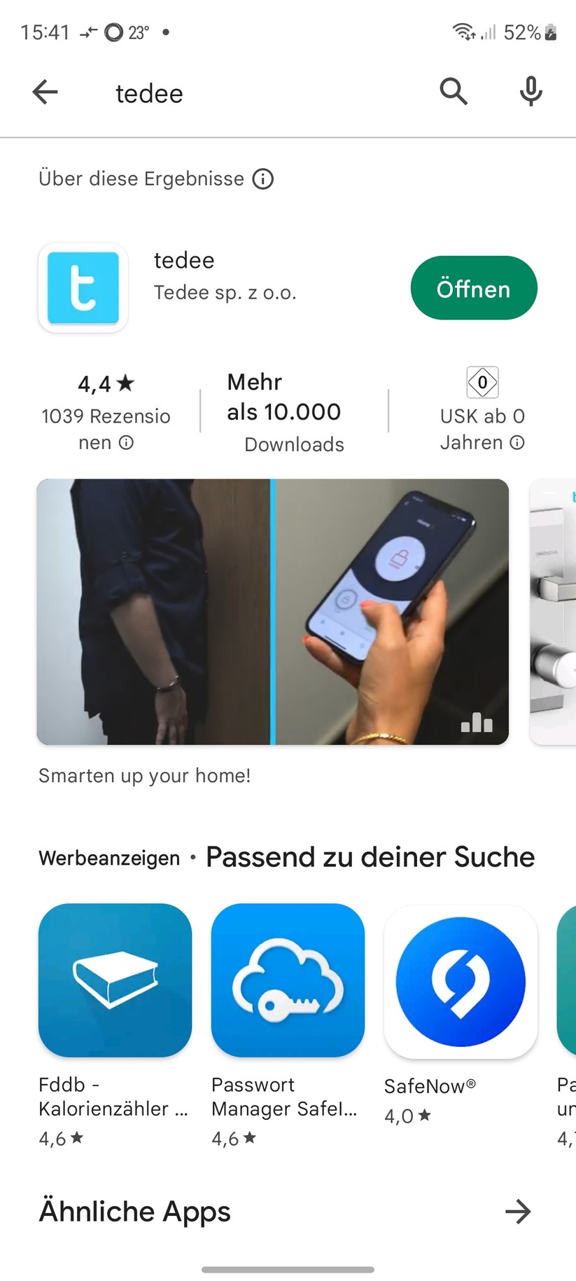 Smart Lock Tedee Go: Setup und Einstellungen