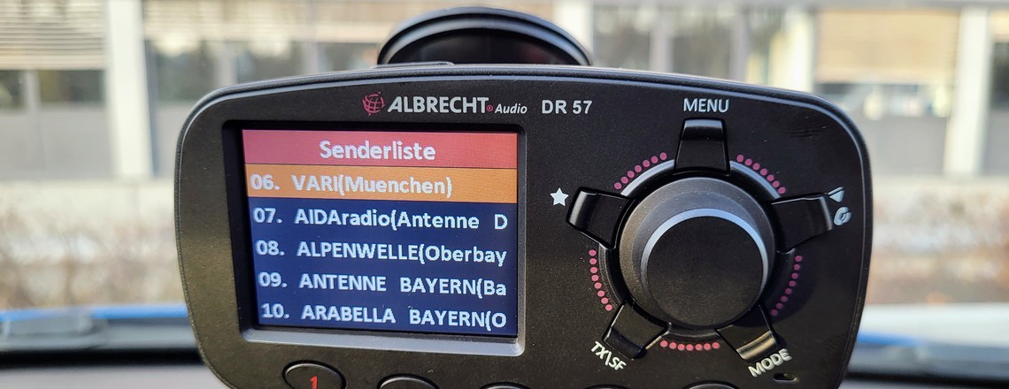 Albrecht DR 57 DAB+-Autoradio-Adapter