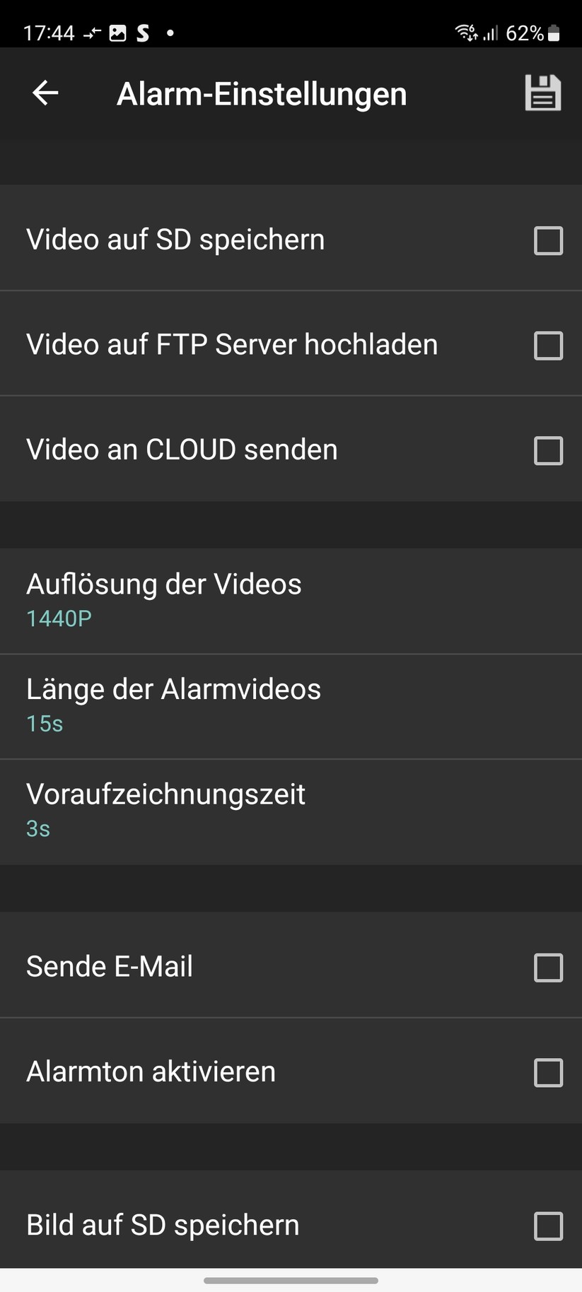 Instar IN-8401 2K+: Setup mit App Instar Vision unter Android