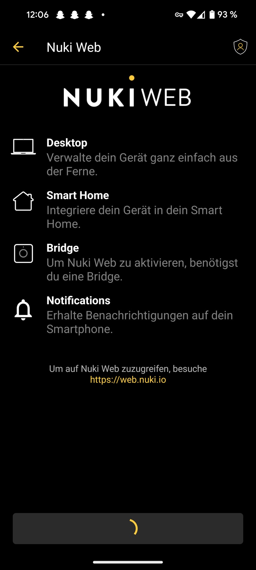 Nuki Smart Lock 4.0 – App