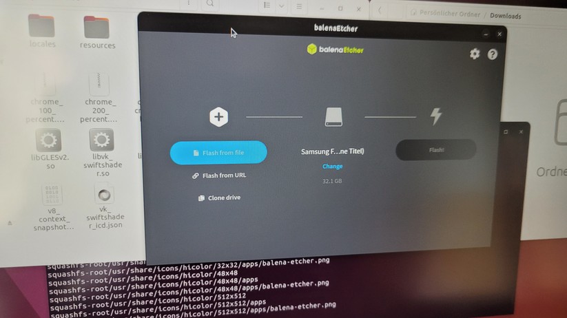 Home Assistant auf Mini-PC flashen mit Linux-USB-Stick