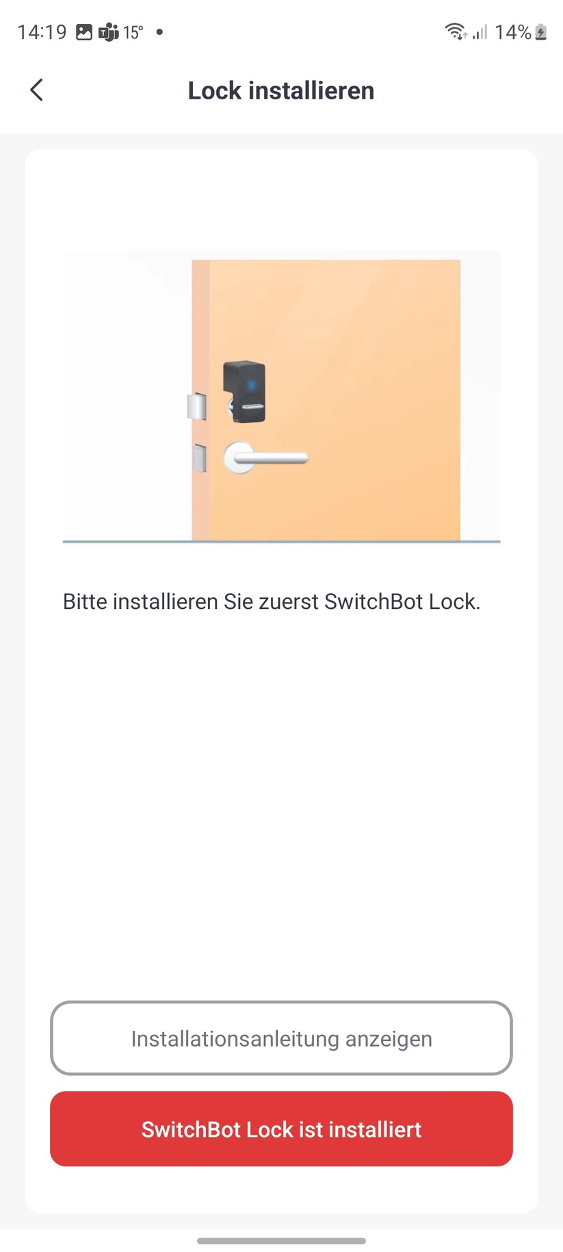 Switchbot-App: Setup, Kalibrierung und Einstellungen