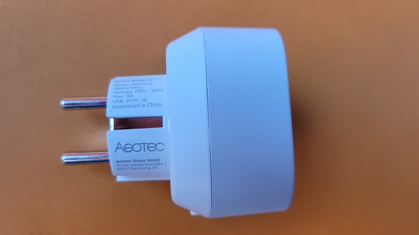 Die Aeotec Smart Switch 6 funkt mit Z-Wave und lässt sich in viele Smart-Home-Zentralen einbinden.