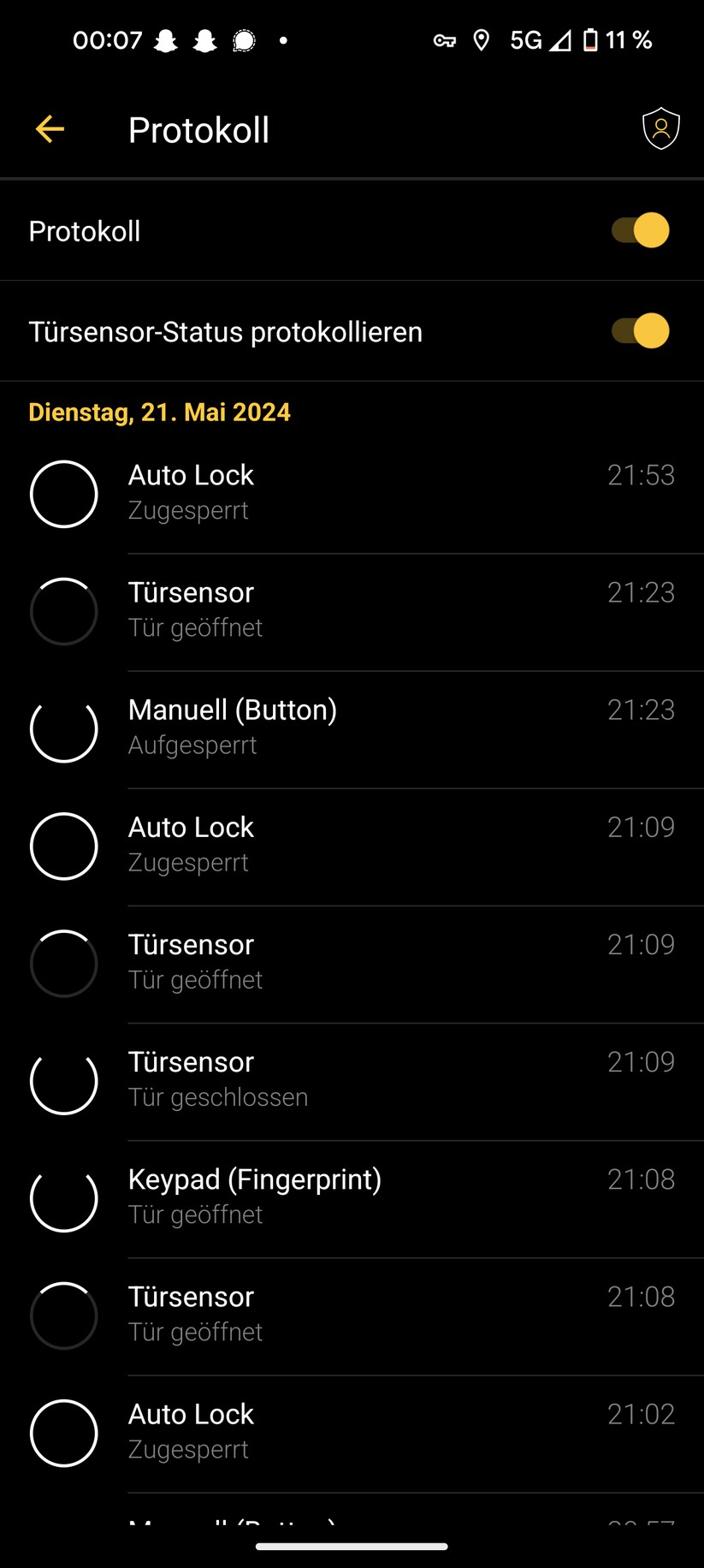 Nuki Smart Lock 4.0 – App