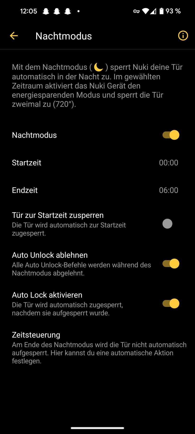 Nuki Smart Lock 4.0 – App