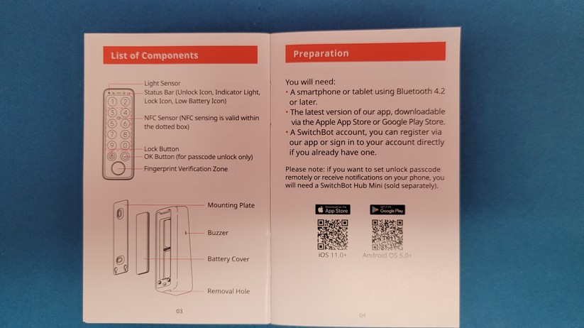 Switchbot Keypad Touch