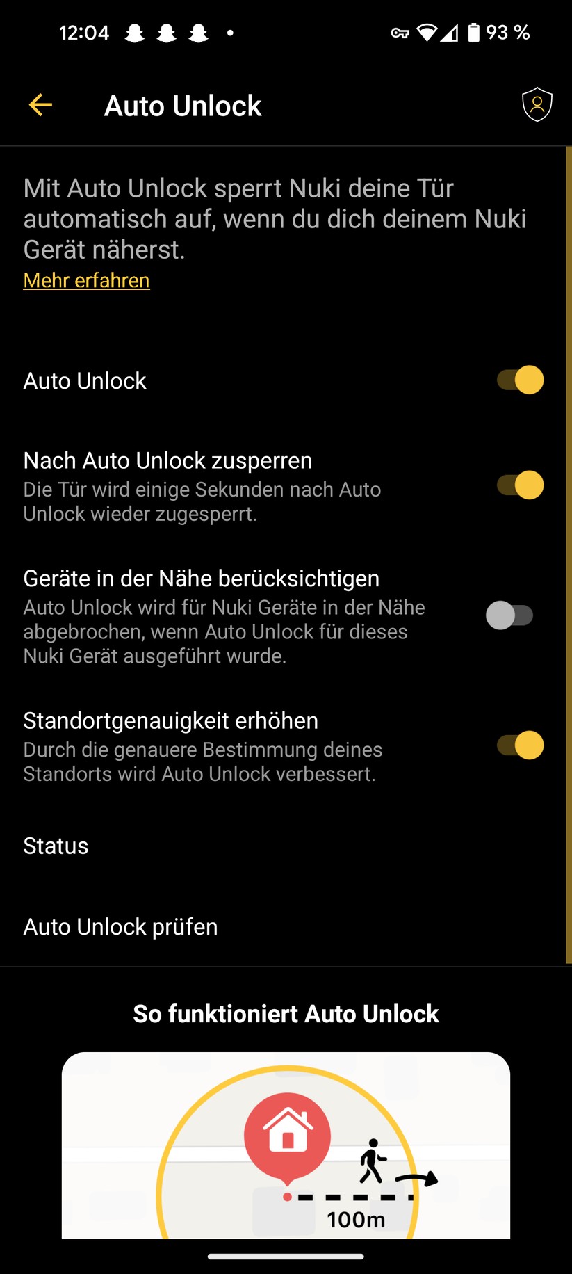 Nuki Smart Lock 4.0 – App