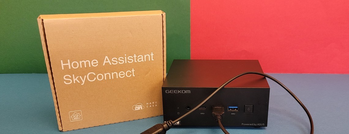 Home Assistant: Mini-PC und Zigbee-Stick Sky Connect