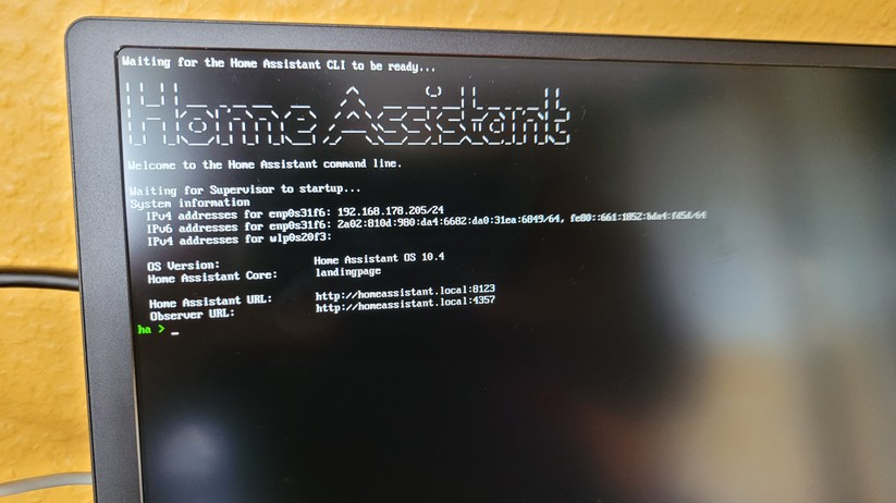 Home Assistant auf Mini-PC flashen mit Linux-USB-Stick