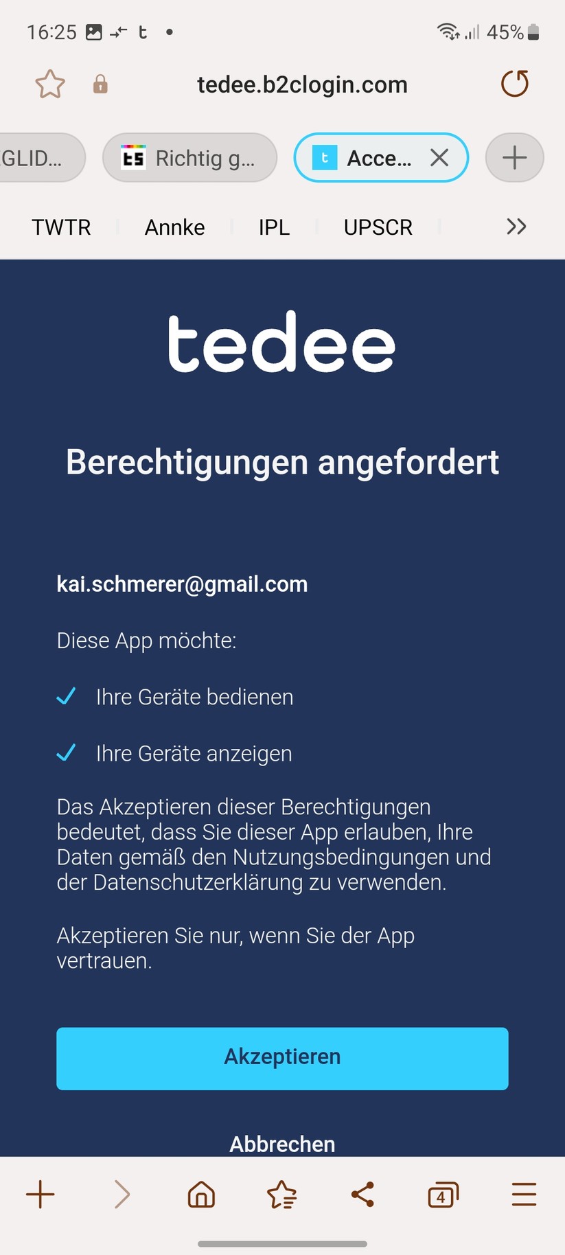 Smart Lock Tedee Go: Integration in Homey Pro