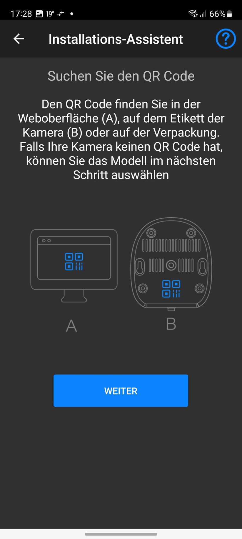 Instar IN-8401 2K+: Setup mit App Instar Vision unter Android