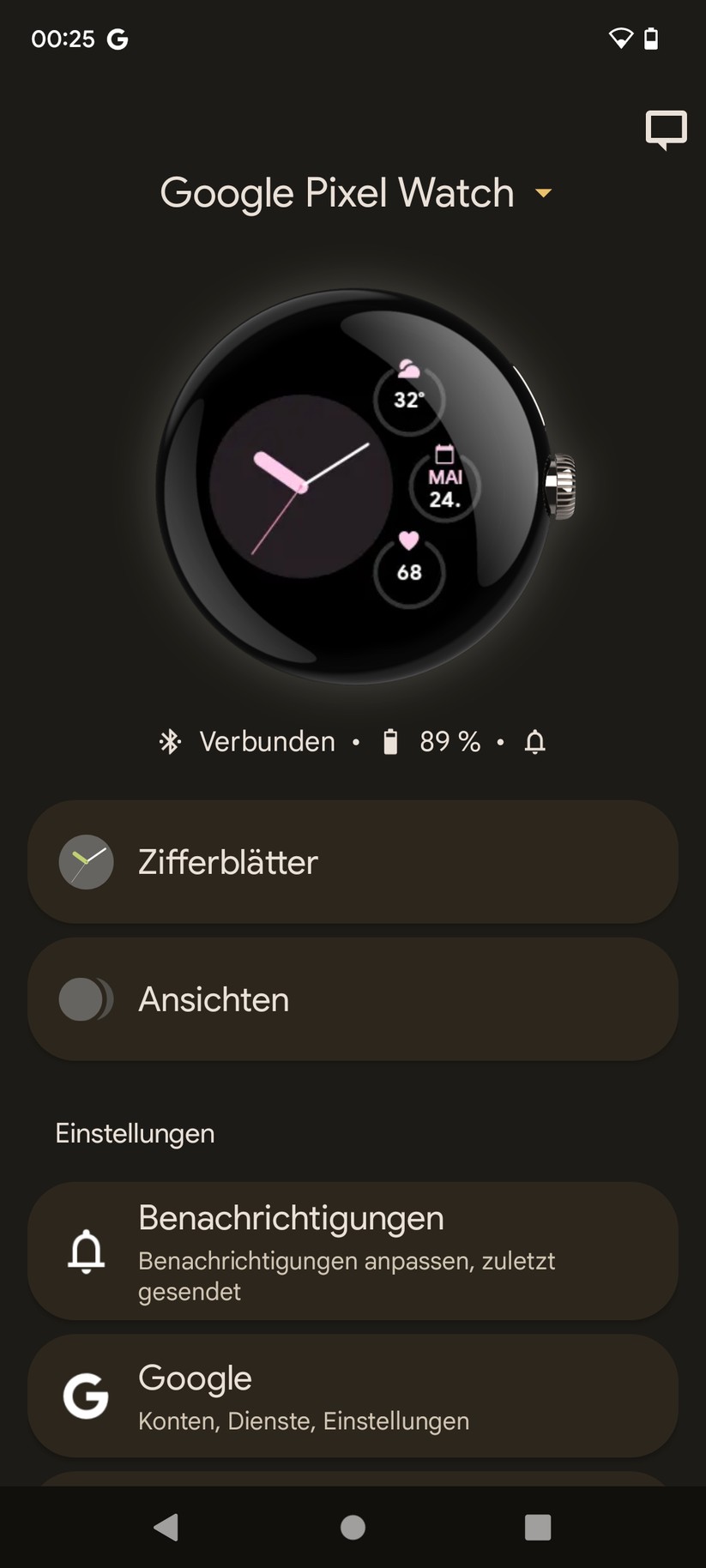 Google Pixel Watch App