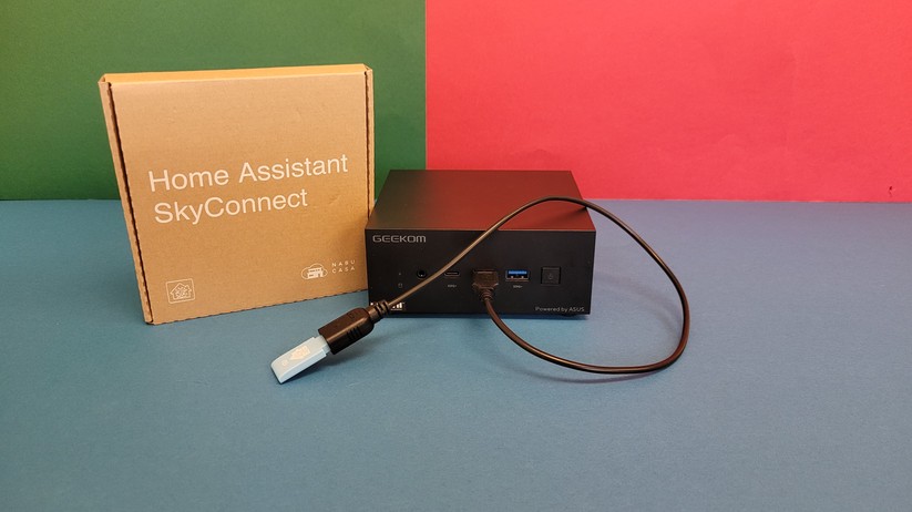 Home Assistant: Mini-PC und Zigbee-Stick Sky Connect