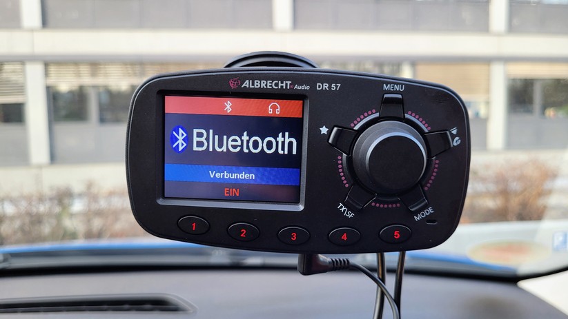 Albrecht DR 57 DAB+-Autoradio-Adapter