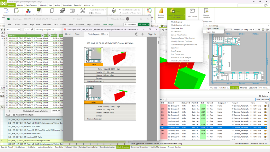 BEXEL Manager - Export Reports to xslx, pdf, html, pbix