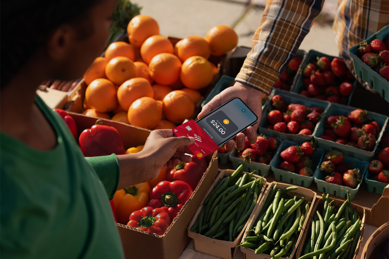 No additional hardware is needed to accept contactless payments through Tap to Pay on iPhone, so businesses can accept payments from wherever they do business.