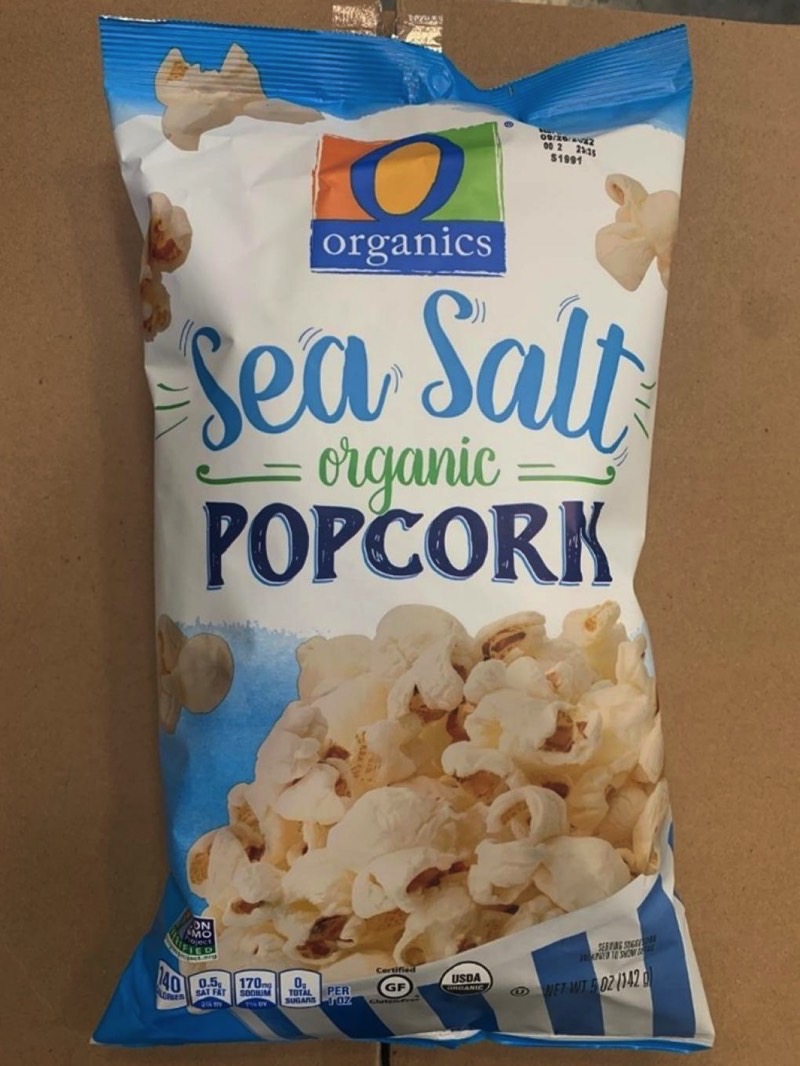 Snak King popcorn recall: Packaging.