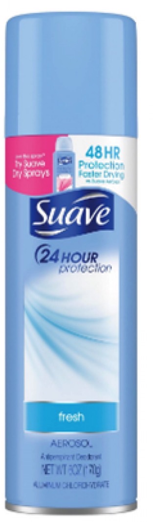 Unilever deodorant recall: Suave Fresh