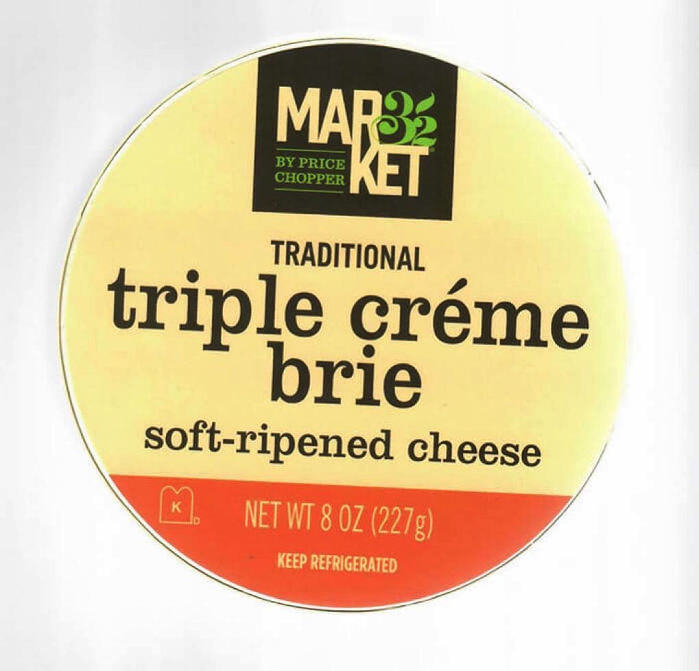 Old Europe Cheese recall: Market 32 traditional triple creme Brie soft-ripened cheese.