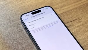 iPhone 15 Pro Optimized Battery Charging