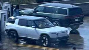 Rivian R2 spotted in Los Angeles