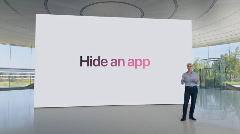 You can hide apps in iOS 18.
